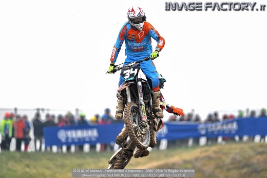 2019-02-10 Mantova - Internazionali di Motocross 10869 125cc 34 Bogdan Krajewski